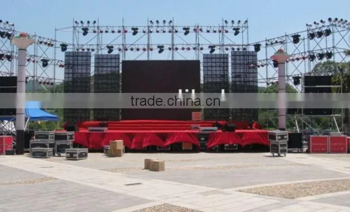 USA --- P10 P16 Full Color Outdoor Advertising LED Video Display Screen