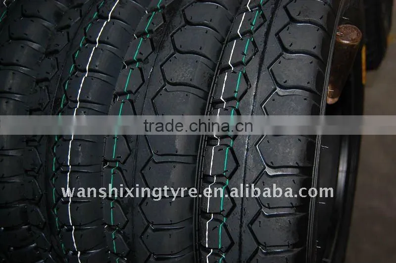 Strong rubber motorcycle tyres 4.00-12 4.50-12