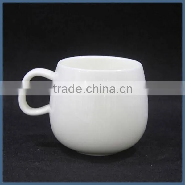 Low MOQ plain white custom print ceramic mugs for customize