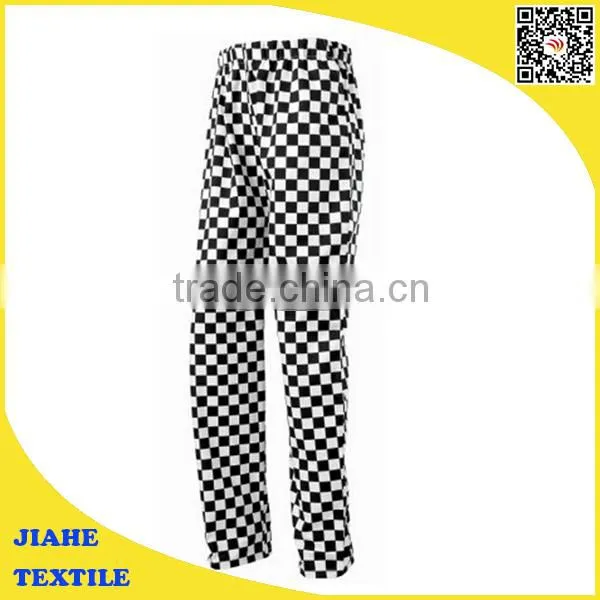 factory price poly cotton blend chef pants