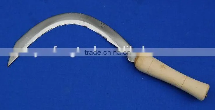 SI202 Garden and agriculture harvest hand grass farming sickle