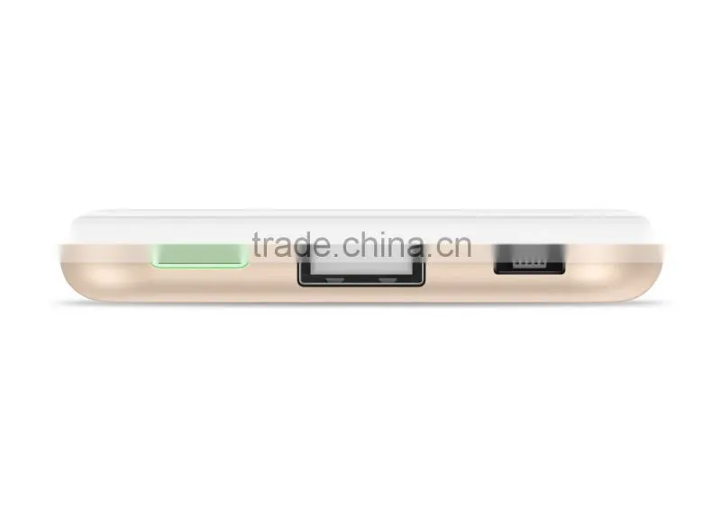 New type Y1 5000mAh 5V portable mobile power bank