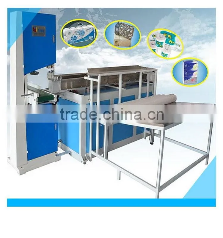 Cutting Tissue Roll Machine , Machine Cutting Paper
