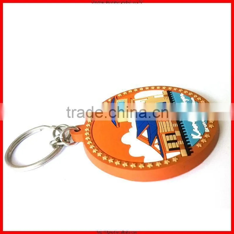 custom promotional 3D key finder,mini plastic funny keychain with china manufacture