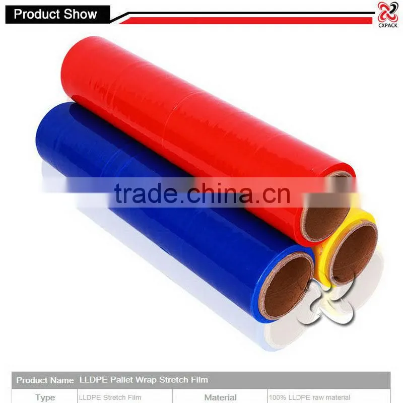 hot sale plastic colored lldpe packaging film