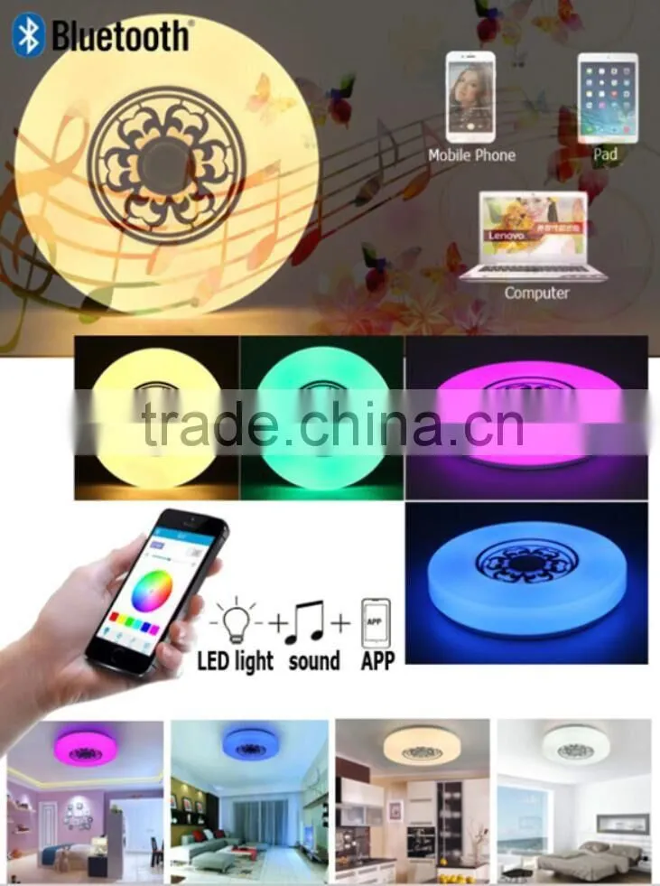 smart LED celling Bluetooth color Light