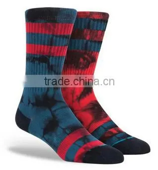 Wholesale Best Quality Beautiful Tie Dye Odd Sock