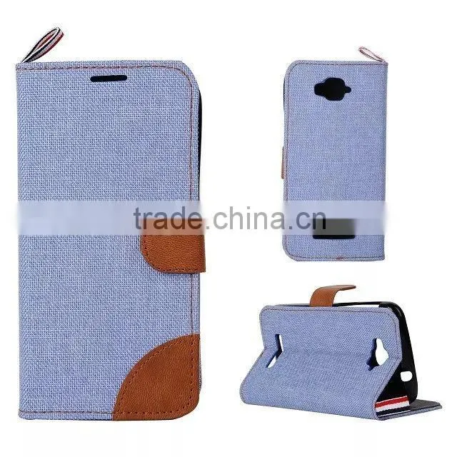 Hot Selling Wallet PU Leather Case Cover For Alcatel One Touch Pop c7