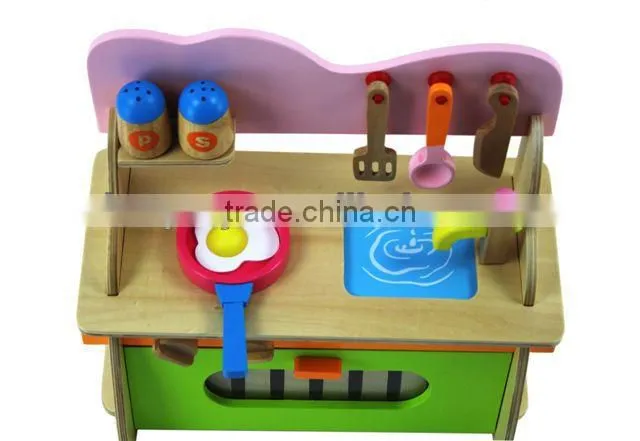 Modern wooden kitchen toy