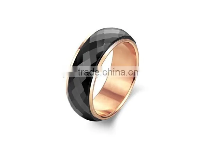 KSTONE Fashion Three Color Ceramic Ring, Cheap Ceramic Adjustable Ring, White Ceramic Wedding Ring