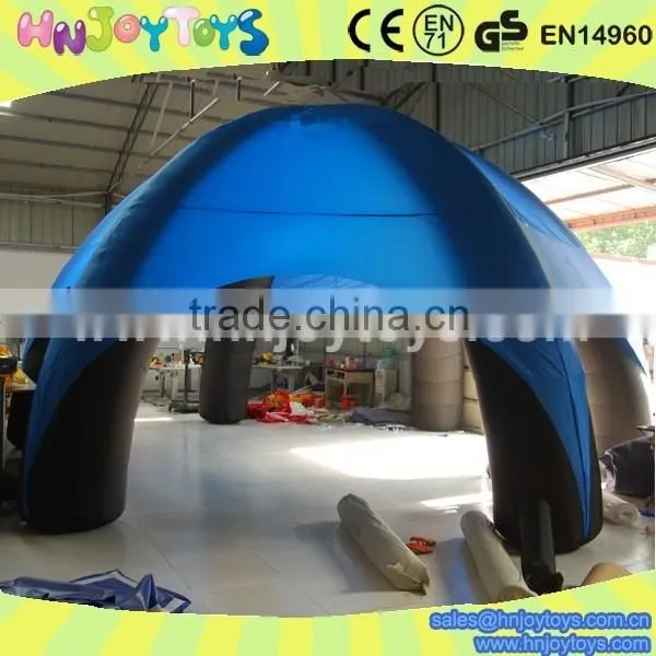 Popular giant inflatable spider igloo/dome tent inflatable spray paint tent