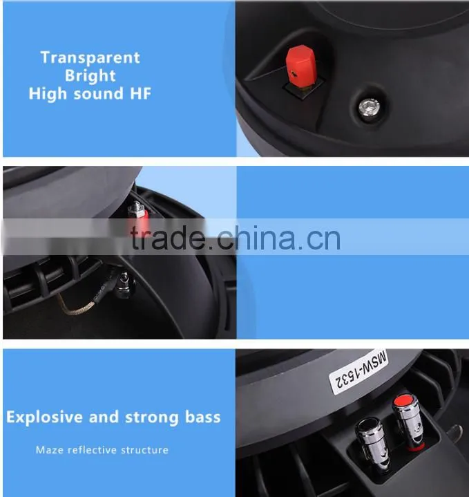 3-way Full Range Powered Speaker 900 Watt DJ Bass Speaker