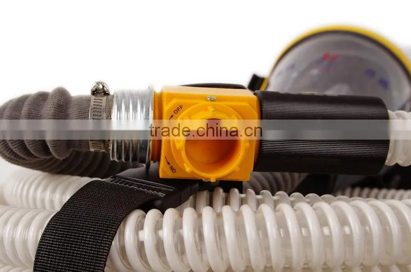 4 Person Full Face Electric Blower Airline Protective Respirator HTCK-4A