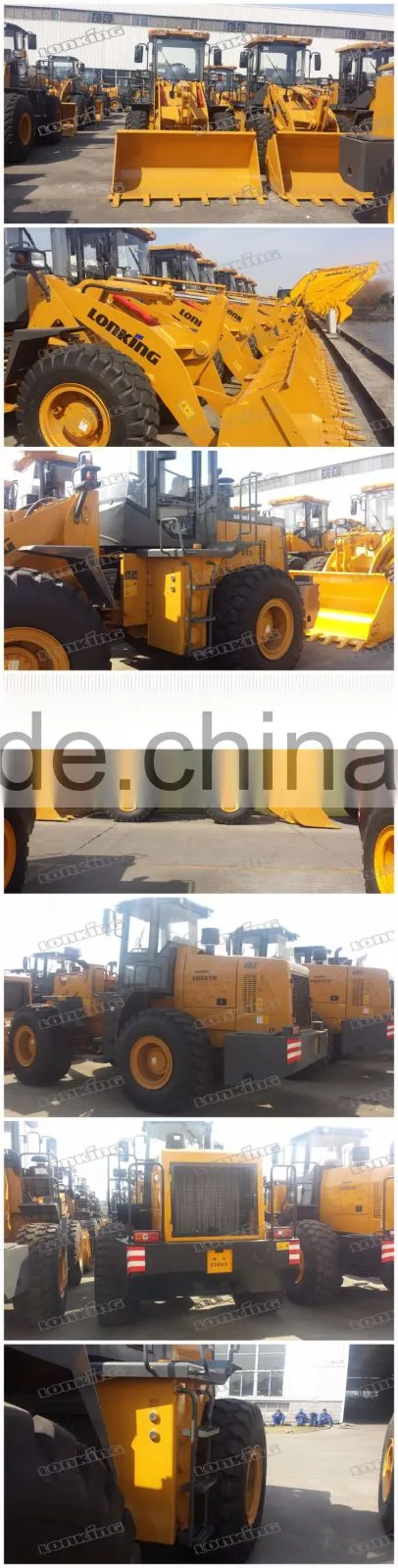 LG853D 5000kg Longking tractor with whee loader for sale with CE approved