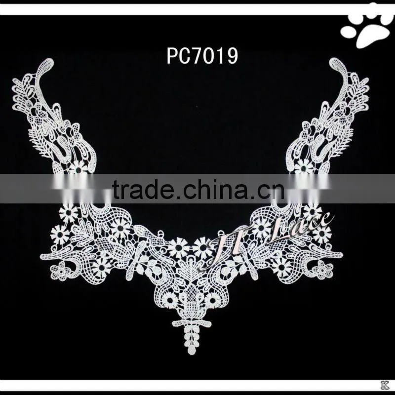 polyester neck lace for dress(PC7020)