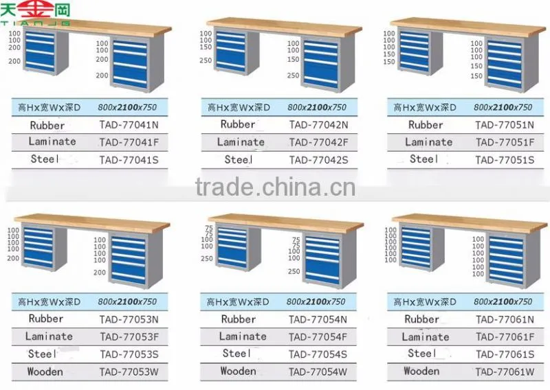 Heavy Duty Steel Frame Workbench,TAD-77053N/F/S/W Portable Workbench Hot Sale
