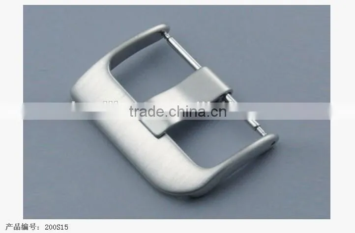 High-quality K070S brushed IP yellow gold watch strap buckle in 18 20 22 24mm