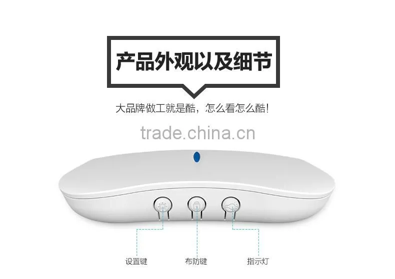 Wireless 433MHZ Wifi alarm system PSTN Burglar Security alarm system home the supermarket stores