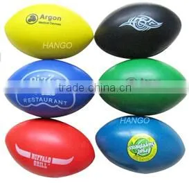 high quality PU foam promotional rugby stress ball