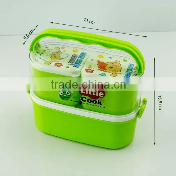 2 compartment kids lunch box