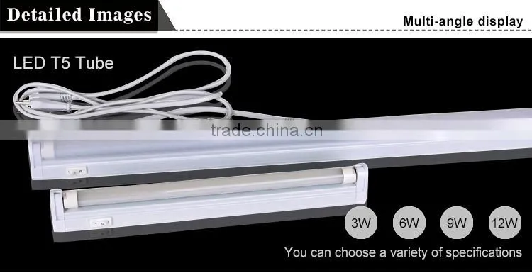 high quality energy saving T5 led tube light ce rohs SMD 2835 1200mm T5 led tube lamp
