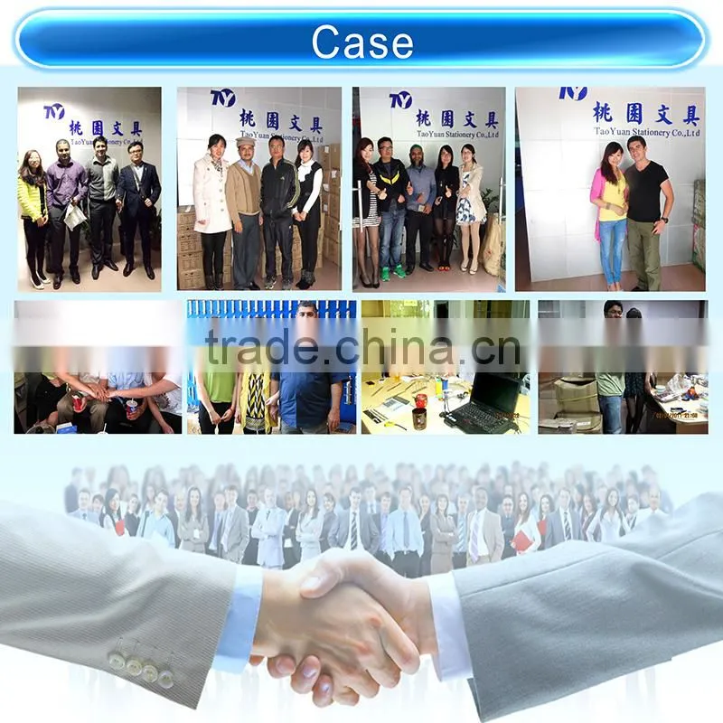 Korean hot sale paper clip metal spring clips in file folder