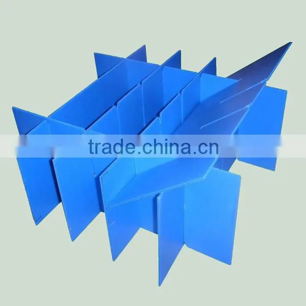 PP corrugated plastic bottle divider