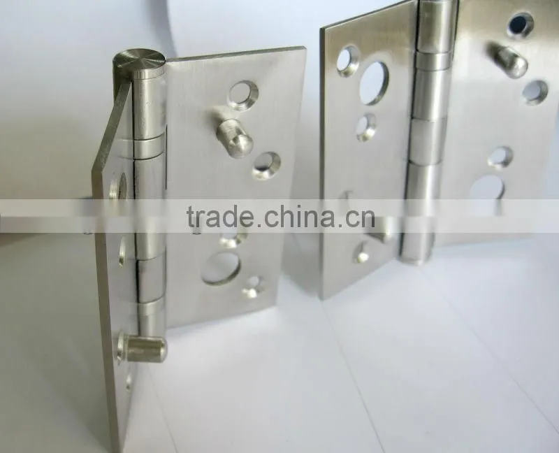 SH008-S2 Stainless steel 2 ball bearings security door hinge