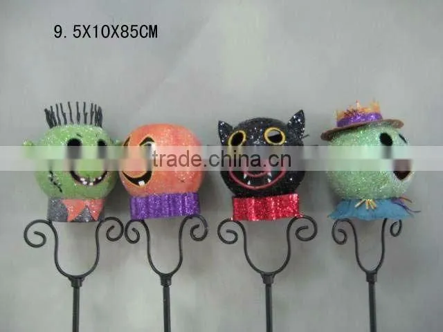 HALLOWEEN CAT DECORATION-- CANDLE HOLDER