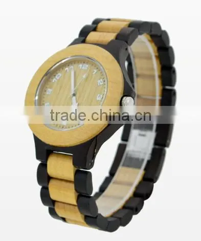 2016 top Quality Quartz Mens Wood Wrist Watch