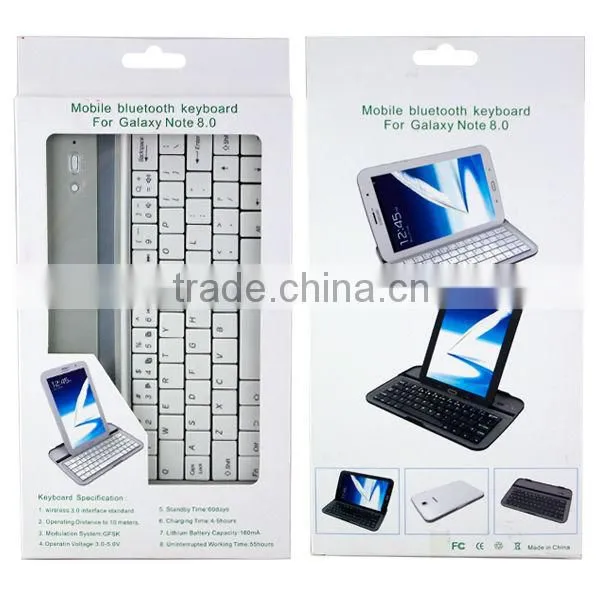 Bluetooth Cover Keyboard QWERTY Tastatur for Samsung