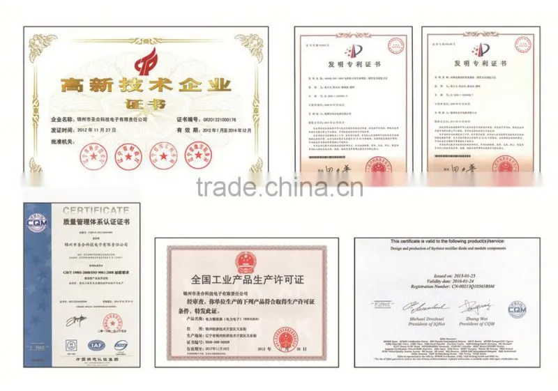 Housing package rectifier phase control thyristor for motor control