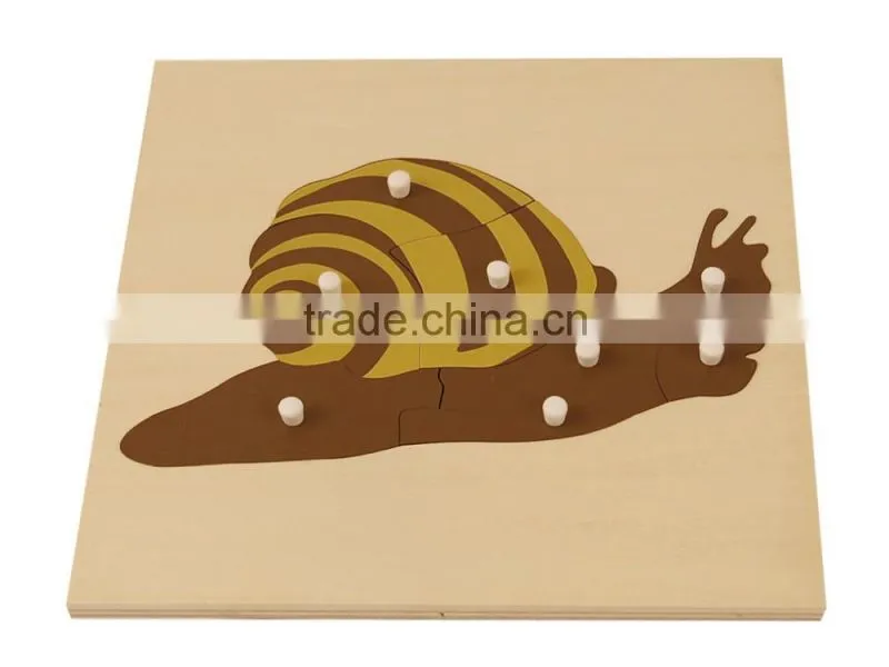 montessori toys Snail Puzzle