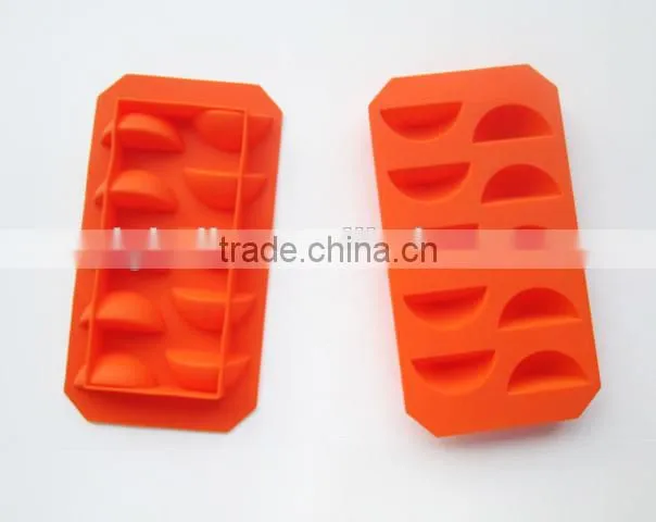 high quality heart shape silicone ice cube tray