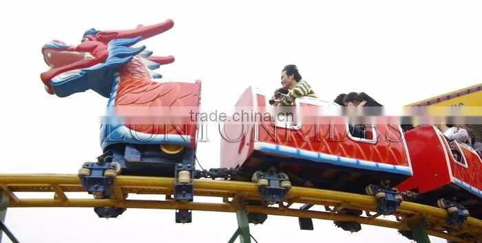 Amusement rides manufacturer China amusement ride dragon coaster for sale