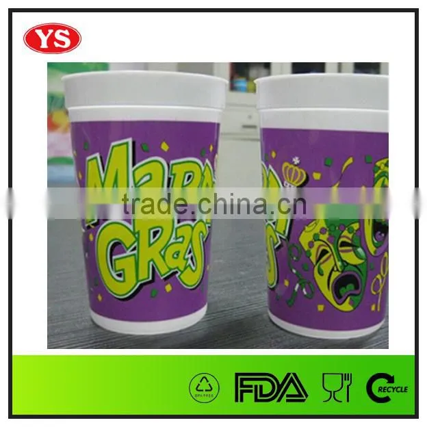 450 ml custom printed plastic stadium cup