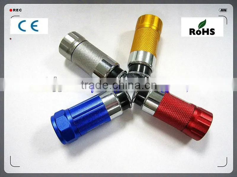 Super Bright LED Mini Flashlight with anti-skid & waterproof