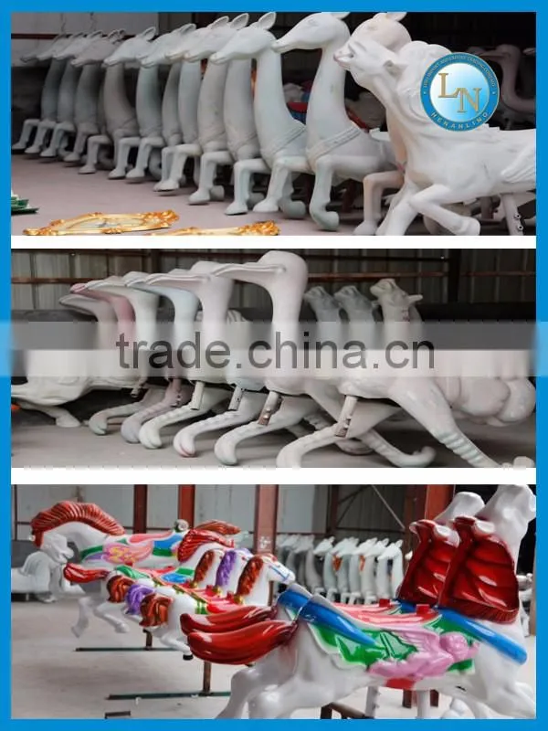 2016 amusement park carousel rides carousel horses kids rides double carousel for sale