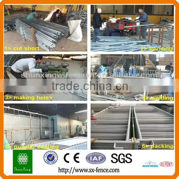 hot-dipped galvanized traffic crowd control barrier(Shunxing factory)