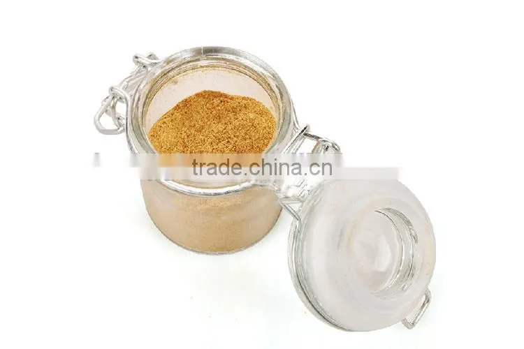 mini clear round glass candy jar with sealed lid