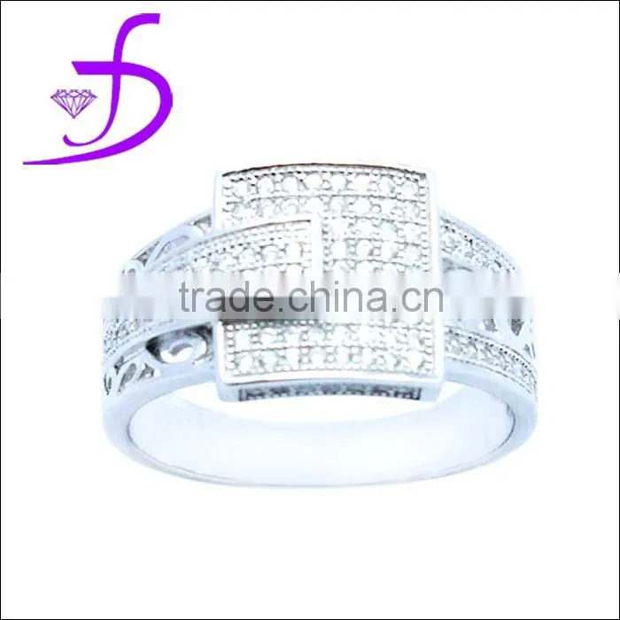 Gemstone silver925 fashion men ring
