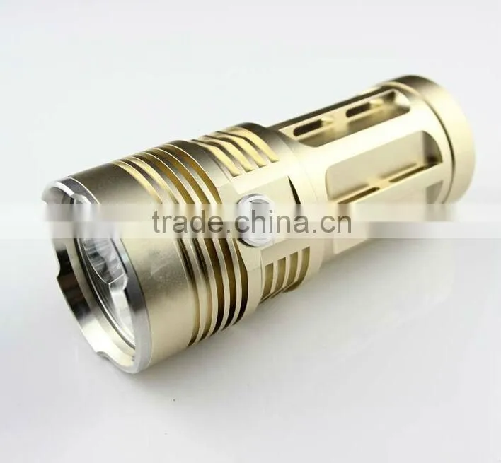 t6 6000 lumen led flashlight most powerful led rechargeable flashlight