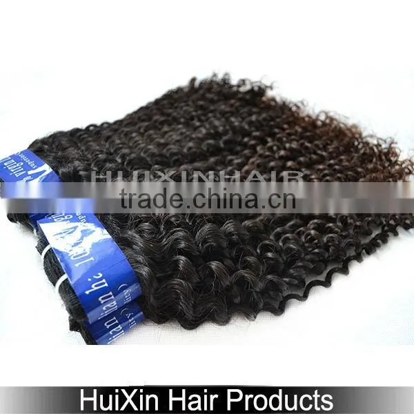 2013 The Cheapest Price Best Quality hairstyle machine Natural Color 100% Virgin Malaysian Hair afro curly hair