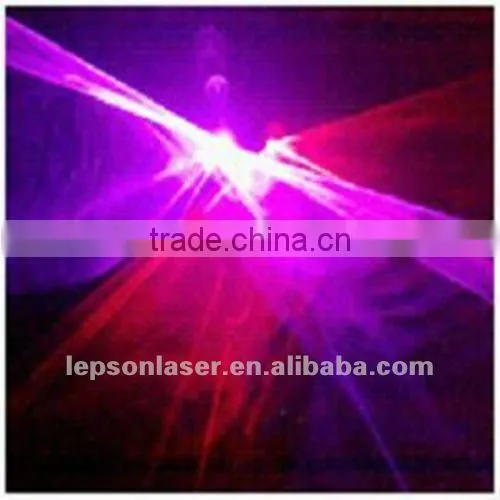 200mW double head purple color laser light effects lighting equipment