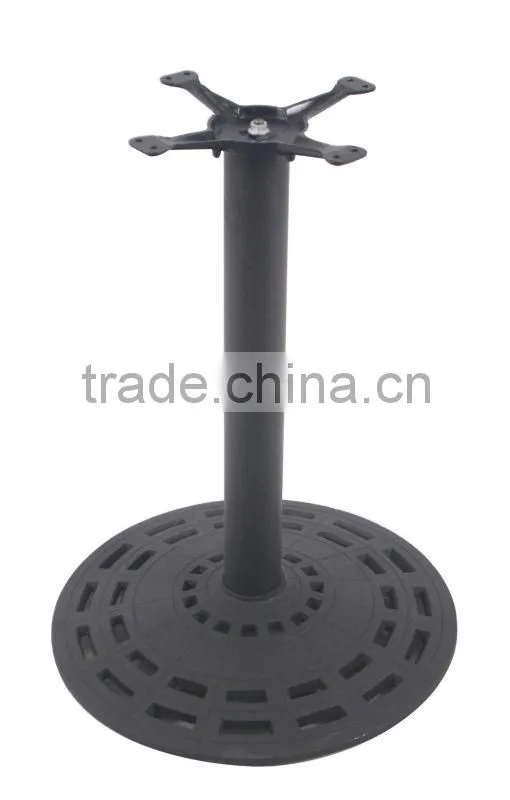 Furniture Black Round Metal Table Bases