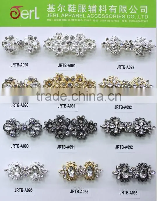 colorful rhinestone ribbon buckles