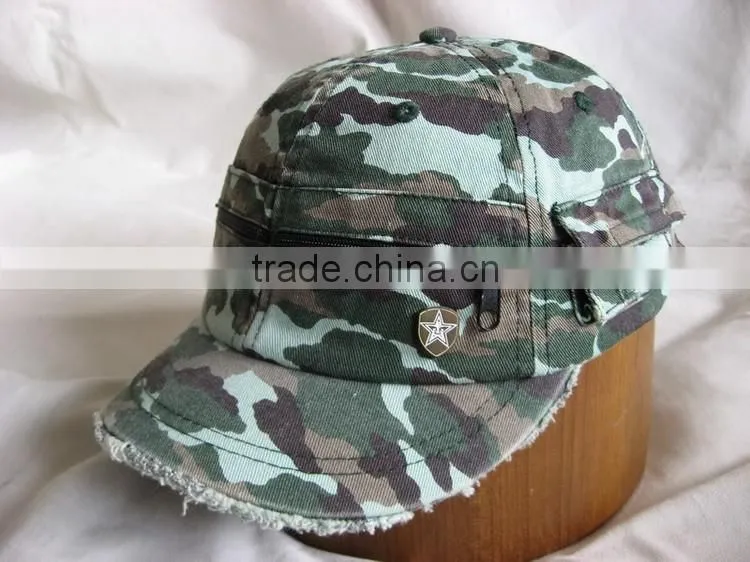 Hot blank camo caps