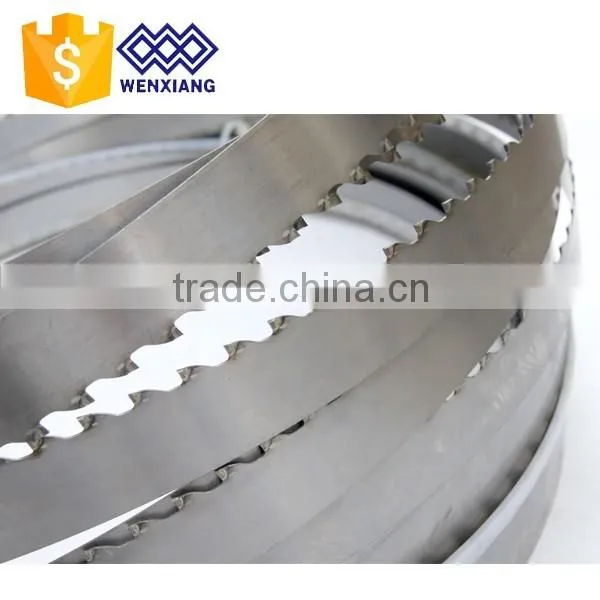 Band saw blade for metal