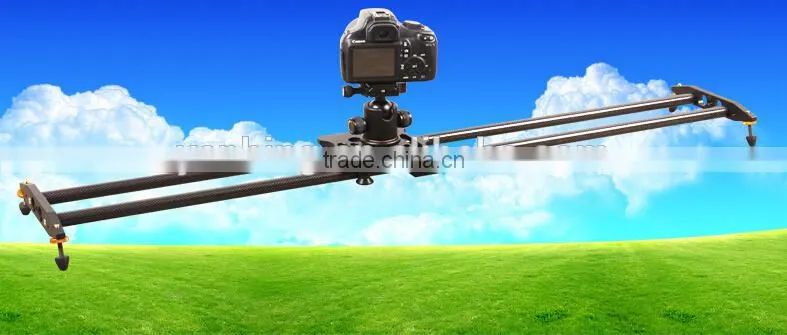 The cheapest camera rail dolly slider 1m for filming video with carbon fiber material