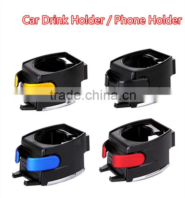Cheap factory direct sales popular multi plastic car holder for drink/phone
